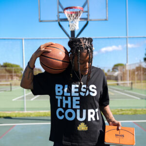 Cropped Blessed The Court T-Shirt